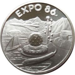Medal - 1986 World Exposition, Vancouver EXPO 86