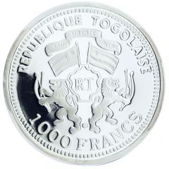 1000 Francs CFA Martin Luther