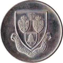 Medallion - Fredericton, New Brunswick 125th Anniversary
