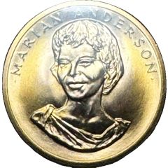 Medal - American Arts Commemorative Marion Anderson