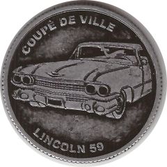 Token - Automobile Museum Hollywood Dream Cars Lincoln 59