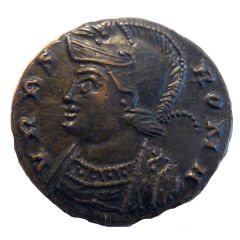 Nummus - Constantinus I VRBS ROMA, Treveri