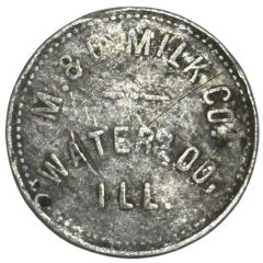 1 Pint - M and O Milk Co. Waterloo, Illinois