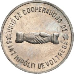 5 Pesetas - Unio de Cooperadors