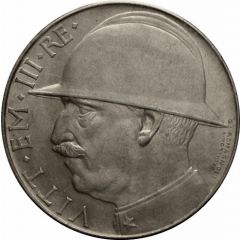20 Lire - Victor Emmanuel III End of World War 1