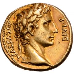 Aureus - Augustus IMP XII