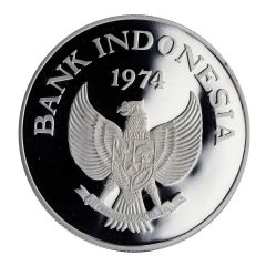 2000 Rupiah Javan Tiger, .925 silver