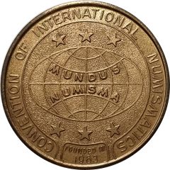 Medal - Mundus Numisma Convention of International Numismatics, Asia
