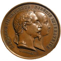 Médaille de l`Exposition Universelle de Metz en 1861