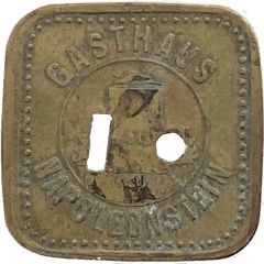 15 Pfennig - Gasthaus Napoleonstein Leipzig