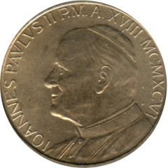 100 Lire - Ioannes Paulus II Helping