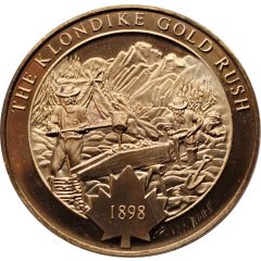 Medal - Medallic History of Canada The Klondike Gold Rush
