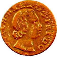 Denier Tournois - William Henry Type 4 Juvenile bust