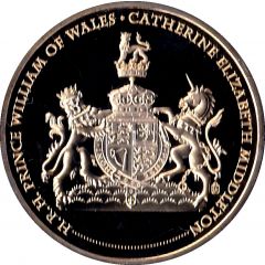 Medal - Marriage of Prince William and Catherine Middleton