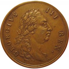 1/2 Penny Middlesex - St. Pauls