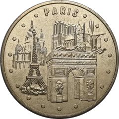 Monnaie de Paris Tourist Token - Paris 4 monuments