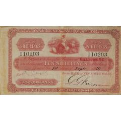 10 Shillings Bank of New South Wales