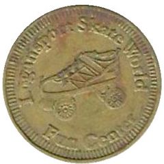Token - Logansport Skate World Logansport, Indiana