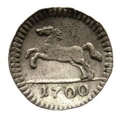 1 Pfennig - George Louis