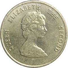 1 Dollar - Elizabeth II 2nd portrait