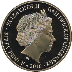 50 Pence - Elizabeth II 90th birthday of Queen Elizabeth II