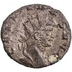 Antoninianus - Gallienus VIRTVS AVG, Mars