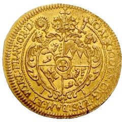 1 Goldgulden - John Gottfried of Aschhausen Neujahrs-Goldgulden