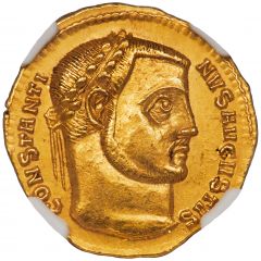 Aureus - Constantinus I IOVI CONSERVATORI AVGG, Thessalonica
