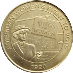 Token - The Sunoco Millenmium Coin Series 8 - American Women`s Right To Vote