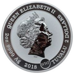 2 Dollars - Elizabeth II World War I