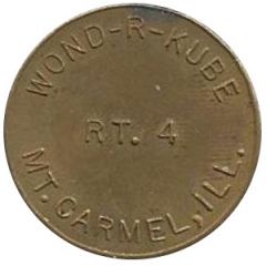 Parking Token - Wond-R-Kube Dallas, Texas