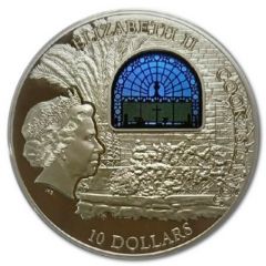 10 Dollars - Elizabeth II Dominus Flevit
