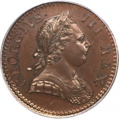 1/2 Penny - George III 1st issue