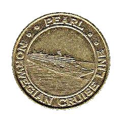 Token - Caribbean Mint Norwegian Cruise Line - Pearl