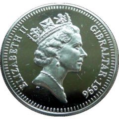 5 Pounds - Elizabeth II Queen Elizabeth II-70th Birthday
