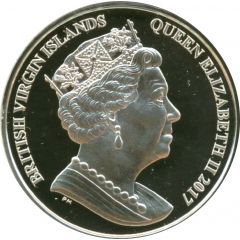 10 Dollars - Elizabeth II 4th Portrait, Pegasus
