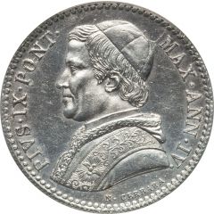 20 Baiocchi - Pio IX 900 Silver