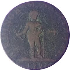 1/2 Penny Warwickshire - Birmingham / Johnson