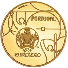 2 1/2 Euros UEFA EURO 2020, Gold