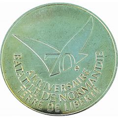 Souvenir Medal - Médalart 70 ème anniversaire de Normandie terre de liberté