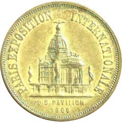 Medal - Paris Exposition Internationale 1900 U.S. Pavilion