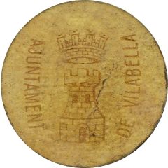 1 Peseta Vilabella