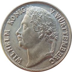 1 Gulden - Wilhelm I Silver Jubilee
