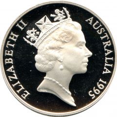 10 Dollars - Elizabeth II 3rd Portrait - Numbat