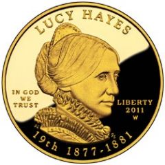 10 Dollars Lucy Hayes , Bullion Coinage