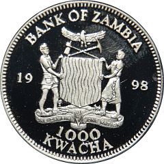 1000 Kwacha Titanic 2nd obverse