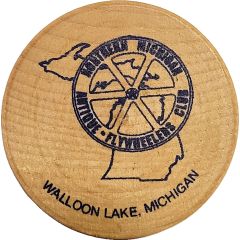 Wooden Nickel - Northern Michigan Flywheelers Walloon Lake, Michigan