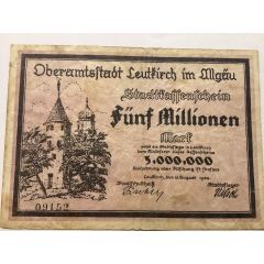 5 000 000 Mark Leutkirch