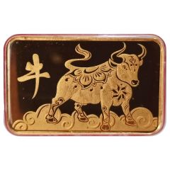 Bar - 5 Gram Gold - King Halim 2021 Year of The Ox