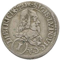 1 Kreuzer - Sigismund Lugwig